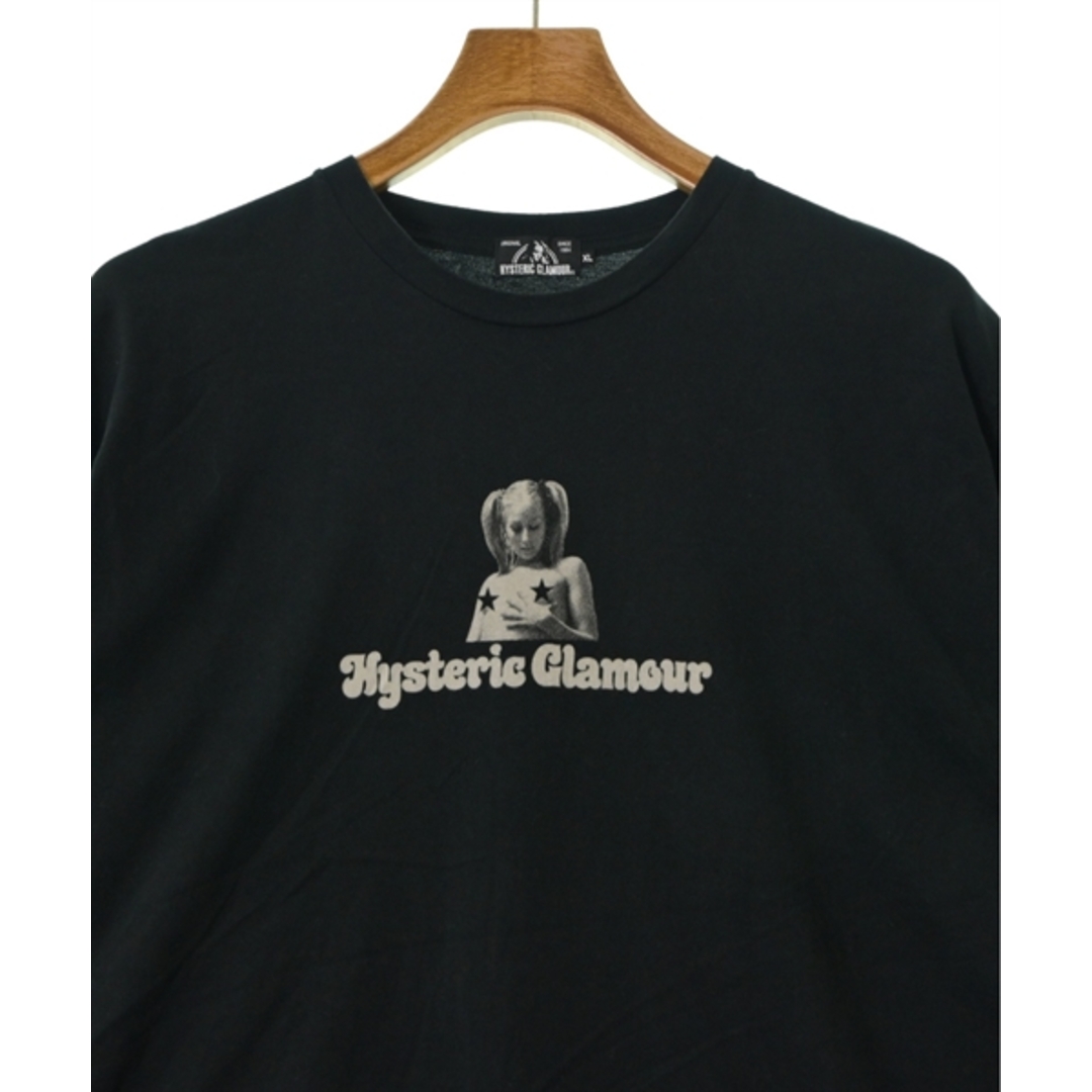 HYSTERIC GLAMOUR(ヒステリックグラマー)のHYSTERIC GLAMOUR Tシャツ・カットソー XL 黒 【古着】【中古】 メンズのトップス(Tシャツ/カットソー(半袖/袖なし))の商品写真