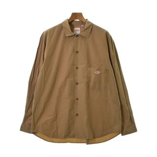 ダントン(DANTON)のDANTON ダントン カジュアルシャツ 42(L位) 茶 【古着】【中古】(シャツ)