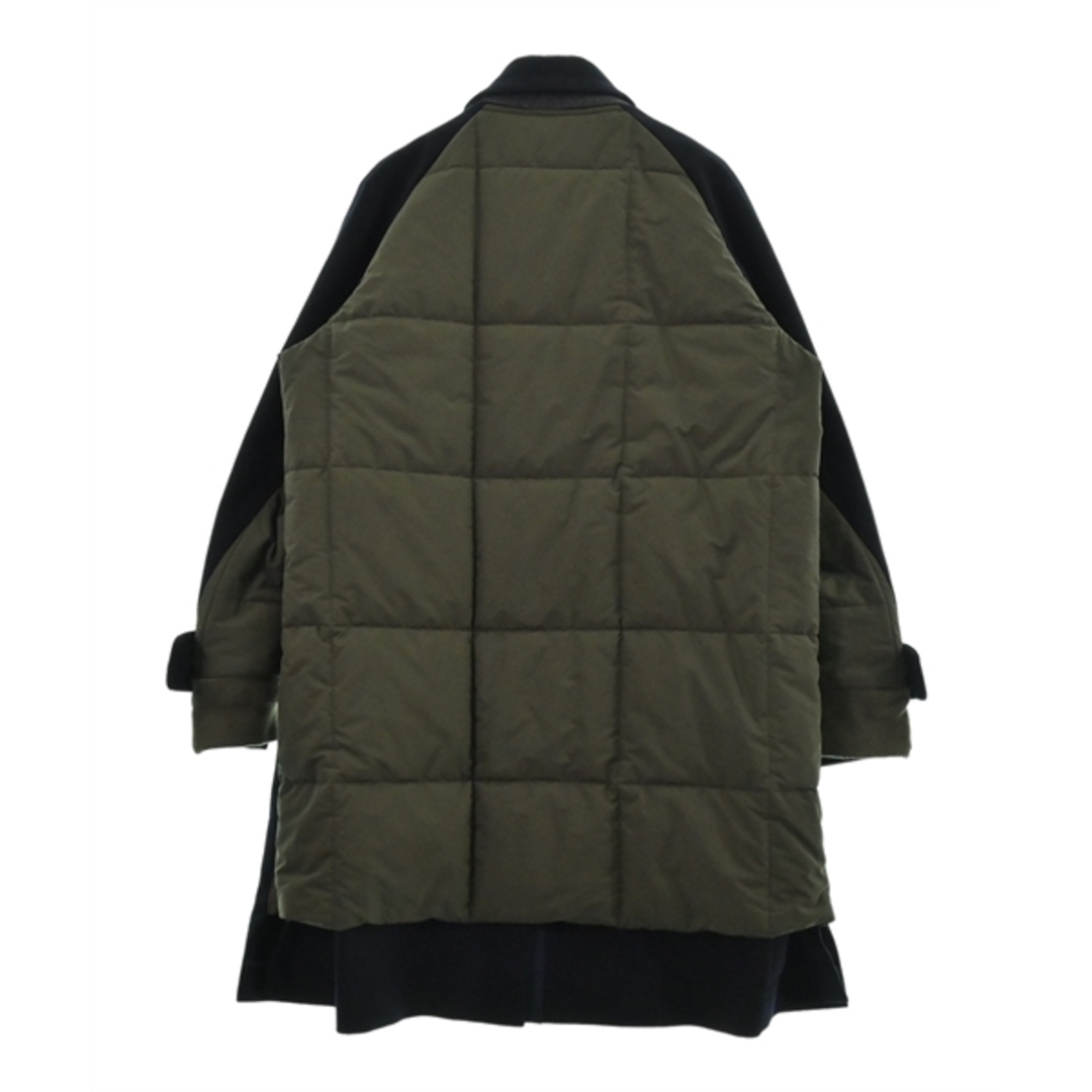 sacai(サカイ)のsacai サカイ コート 3(L位) 紺xカーキ 【古着】【中古】 メンズのジャケット/アウター(その他)の商品写真