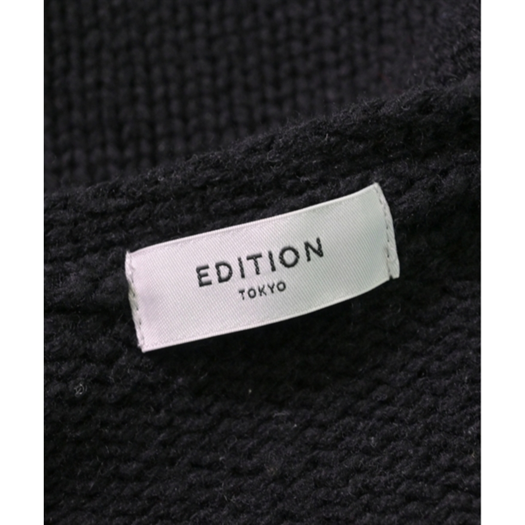 Edition(エディション)のEDITION エディション ニット・セーター S 黒 【古着】【中古】 レディースのトップス(ニット/セーター)の商品写真