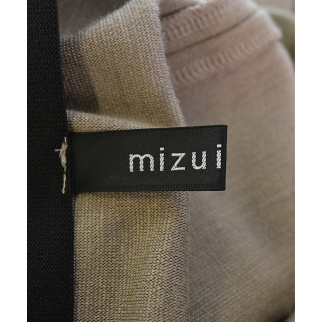 mizuiro ind(ミズイロインド)のmizuiro ind ロング・マキシ丈スカート -(L位) ベージュ 【古着】【中古】 レディースのスカート(ロングスカート)の商品写真