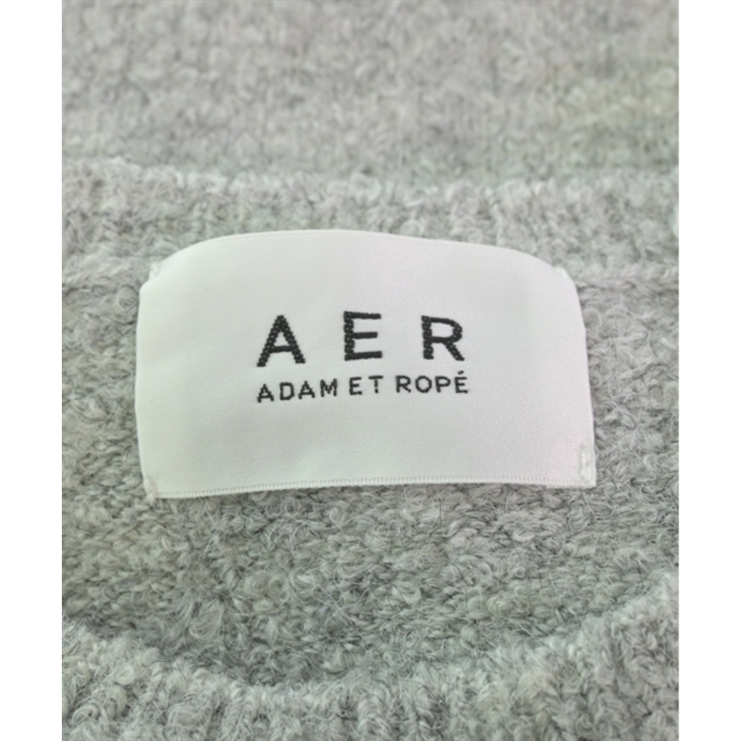 AER ADAM ET ROPE' ニット・セーター L グレー 【古着】【中古】 レディースのトップス(ニット/セーター)の商品写真