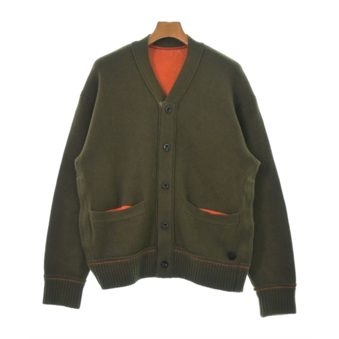 sacai - sacai サカイ カーディガン 1(S位) カーキ 【古着 sacai - sacai サカイ カーディガン 1(S位) カーキ 【古着