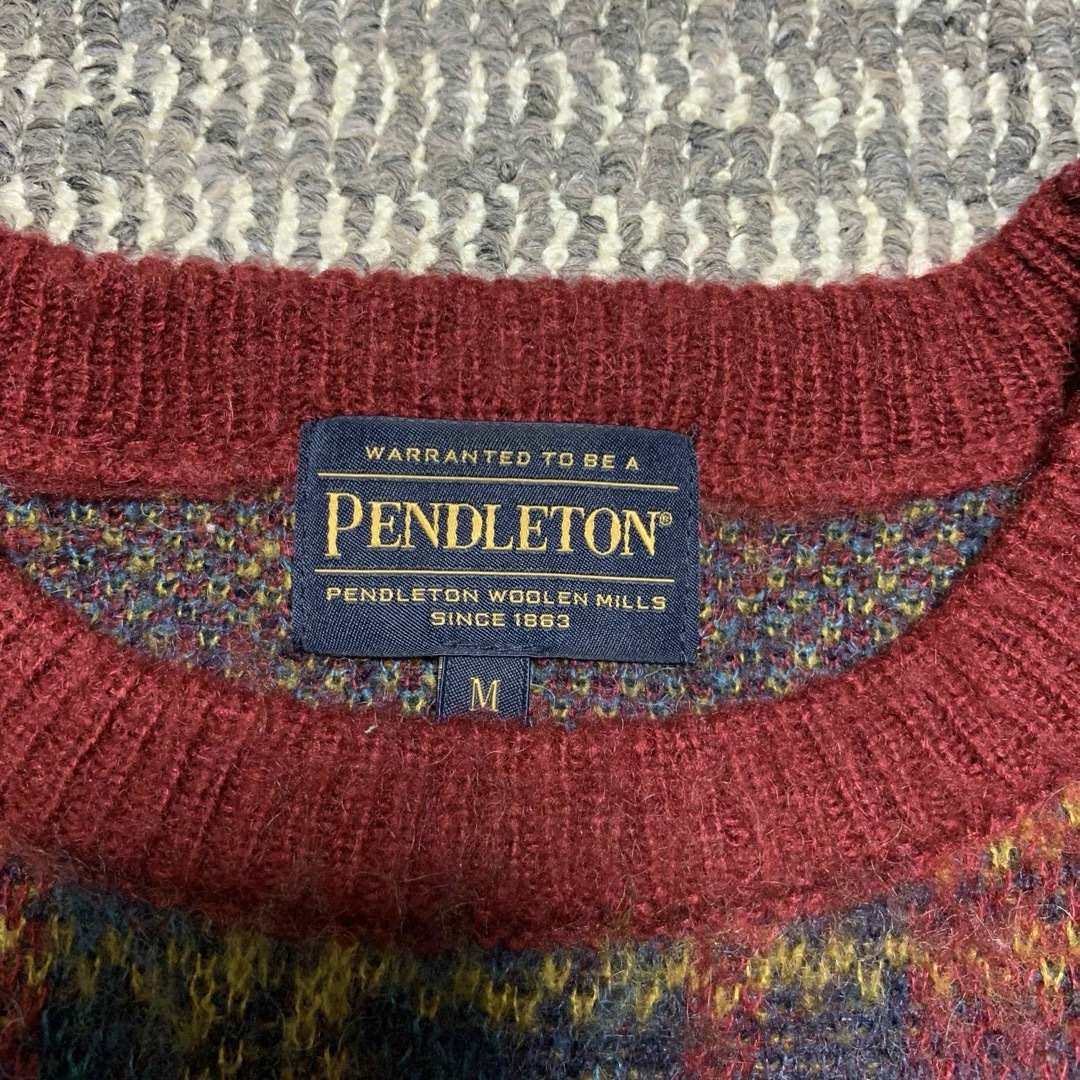 PENDLETON(ペンドルトン)のPENDLETON ペンドルトン　モヘヤ混　ニット　セーター メンズのトップス(ニット/セーター)の商品写真