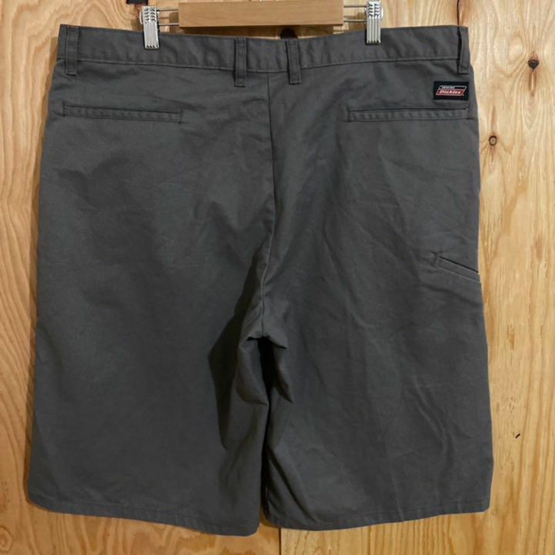 Dickies(ディッキーズ)のワーク ハーフ パンツ Dickies メンズ USA古着 グレー アメカジ 灰 メンズのパンツ(ショートパンツ)の商品写真