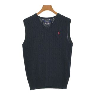 ポロラルフローレン(POLO RALPH LAUREN)のPolo Ralph Lauren ポロラルフローレン ベスト L 紺 【古着】【中古】(ベスト/ジレ)