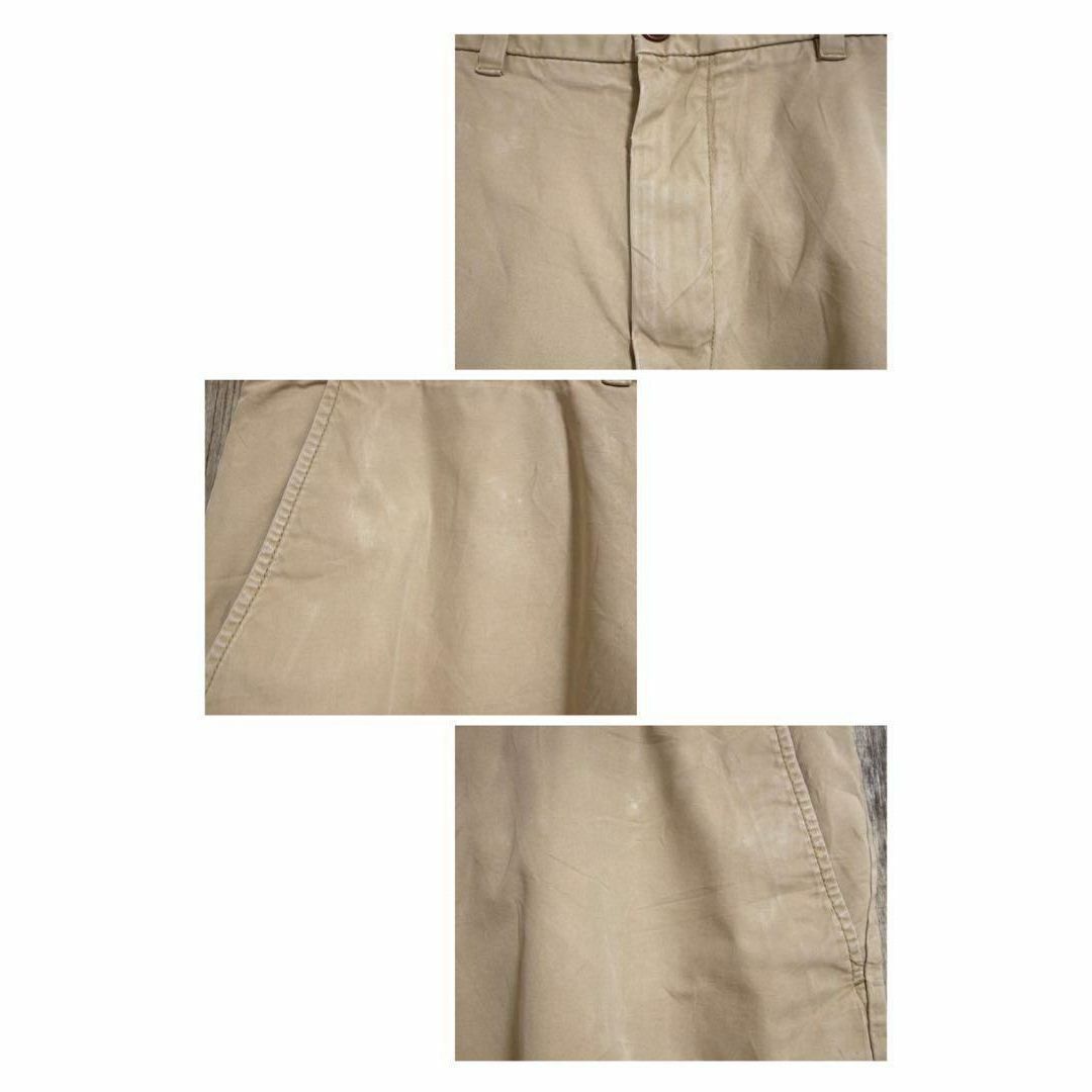TOMMY HILFIGER(トミーヒルフィガー)のトミーヒルフィガー メンズ ハーフパンツ 茶色 ロゴ 2XL USA古着 90s メンズのパンツ(ショートパンツ)の商品写真