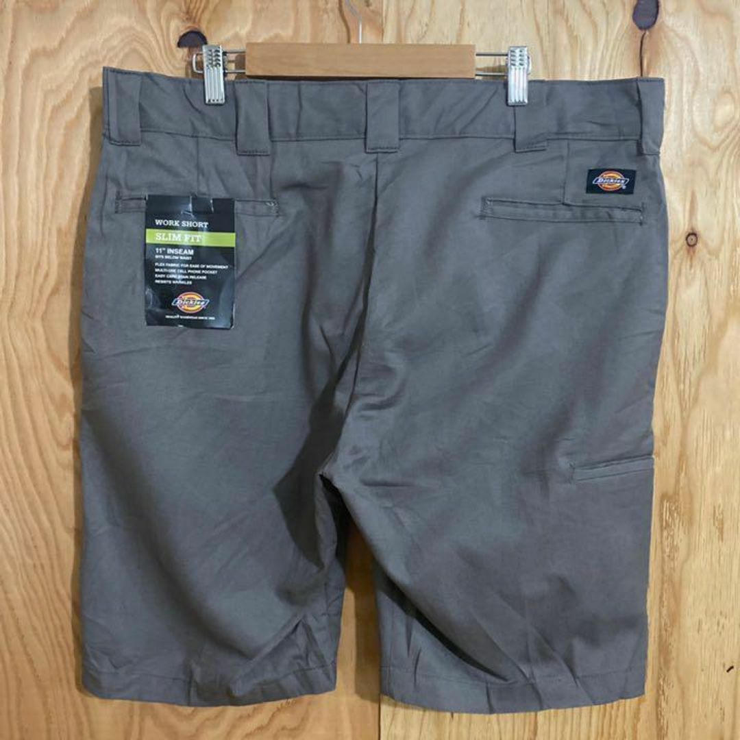 Dickies(ディッキーズ)のワーク パンツ ハーフ ディッキーズ メンズ USA古着 90s グレー 灰色 メンズのパンツ(ショートパンツ)の商品写真