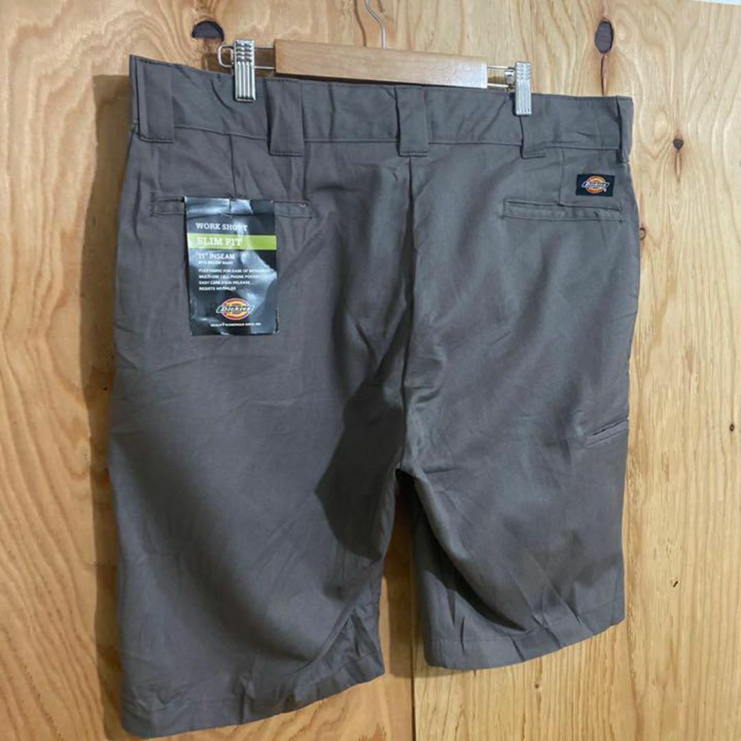 Dickies(ディッキーズ)のワーク パンツ ハーフ ディッキーズ メンズ USA古着 90s グレー 灰色 メンズのパンツ(ショートパンツ)の商品写真