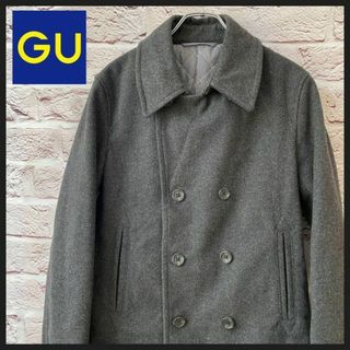 ジーユー(GU)のGU アウター　Pコート　メンズ　レディース　[ S size ](その他)