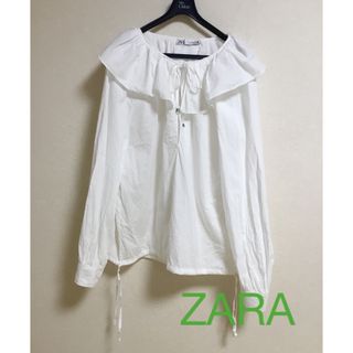 ザラ(ZARA)のお値下げ❣️ZARA  長袖、ブラウス　❤︎  大きいサイズの方も(シャツ/ブラウス(長袖/七分))