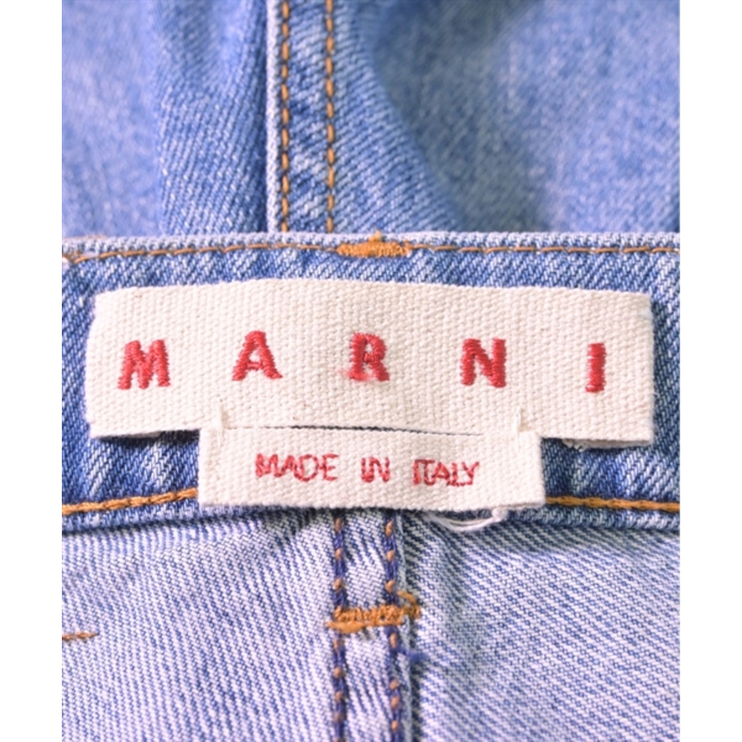 Marni(マルニ)のMARNI マルニ デニムパンツ 36(XS位) 青 【古着】【中古】 レディースのパンツ(デニム/ジーンズ)の商品写真