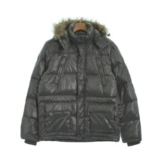 ペンフィールド(PEN FIELD)のPenfield ペンフィールド ダウンジャケット/ダウンベスト XL グレー 【古着】【中古】(ダウンジャケット)