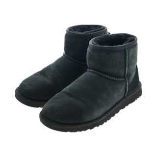 アグオーストラリア(UGG AUSTRALIA)のUGG australia アグオーストラリア ブーツ 23cm 黒 【古着】【中古】(ブーツ)