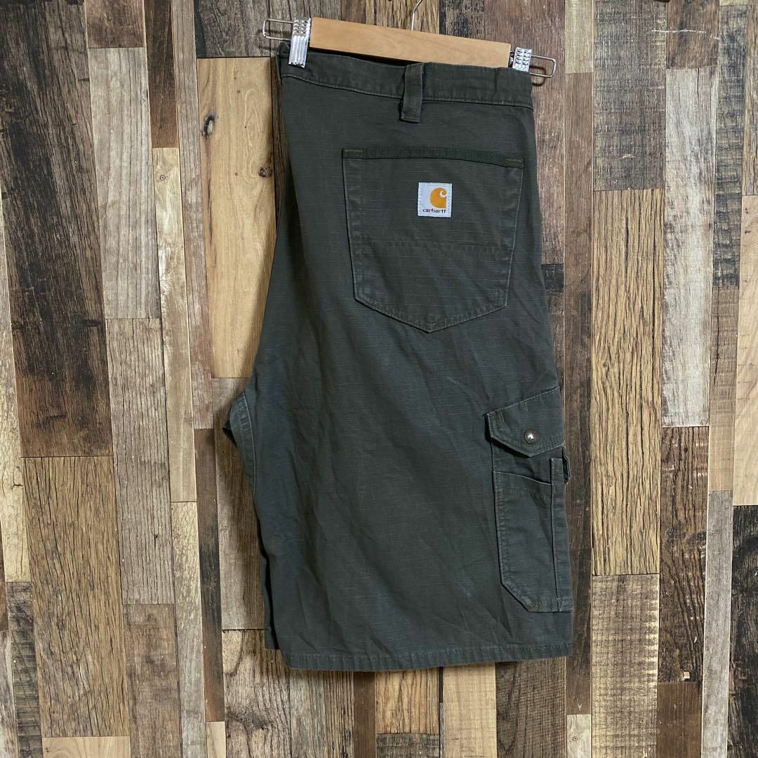 carhartt(カーハート)のカーハート カーゴ ワーク 2XL グレー メンズ パンツ USA古着 90s メンズのパンツ(ショートパンツ)の商品写真