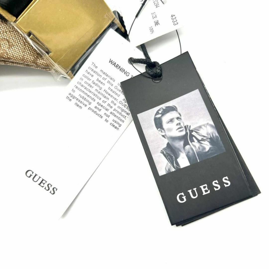 GUESS(ゲス)の新品 未使用 GUESS VEZZOLA Squared Bum Bag バッグ メンズのバッグ(ボディーバッグ)の商品写真