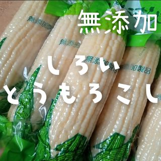 スイートコーン　白いとうもろこし　3本　北海道産　野菜(野菜)