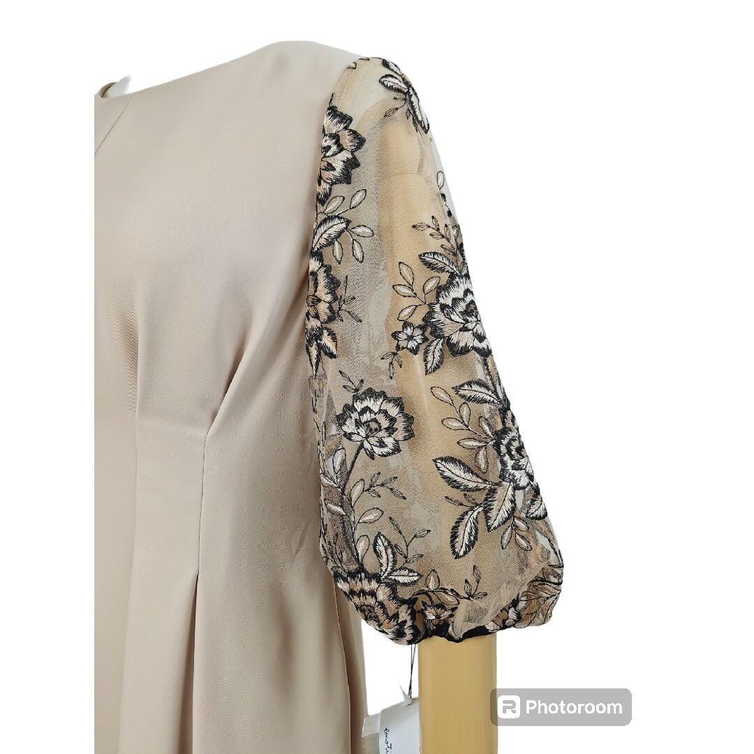 タグ付き emotional dress パフスリーブロングドレス レディースのフォーマル/ドレス(ロングドレス)の商品写真