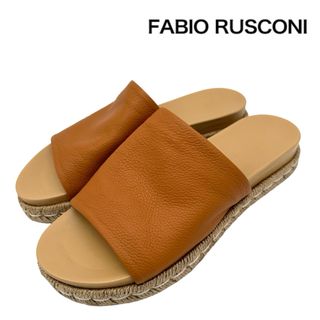 FABIO RUSCONI - 〈美品〉FABIO RUSCONI ファビオ【24.5cm】厚底 サンダル