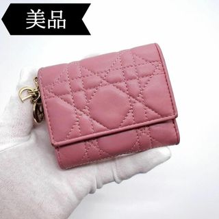 ディオール(Dior)の◇ディオール◇レザー/レディディオール/ロータスウォレット/折り財布/ブランド(財布)