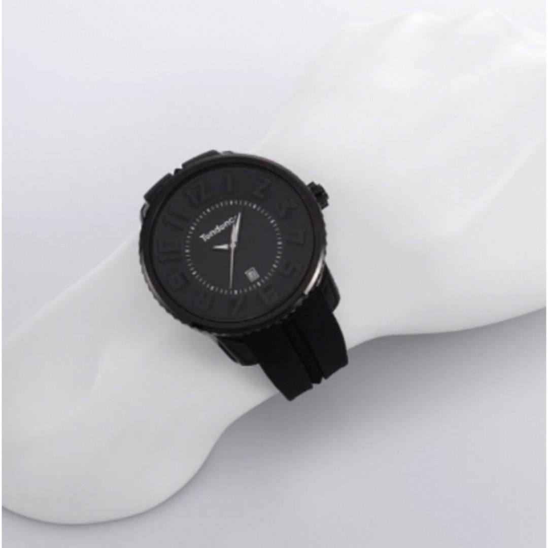 Tendence(テンデンス)のテンデンス　腕時計　ブラック メンズの時計(ラバーベルト)の商品写真