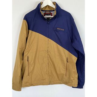 マーモット(MARMOT)のMarmot　マーモット　90’ウィンドジャケット　XL　ベージュ/ロイヤルN (登山用品)