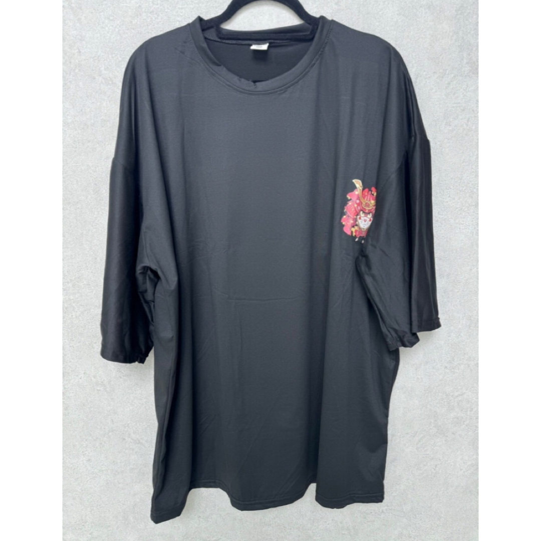 Tシャツ 半袖 ブラック 3XL〜4XL相当 オーバーサイズ ストリート メンズ メンズのトップス(Tシャツ/カットソー(半袖/袖なし))の商品写真