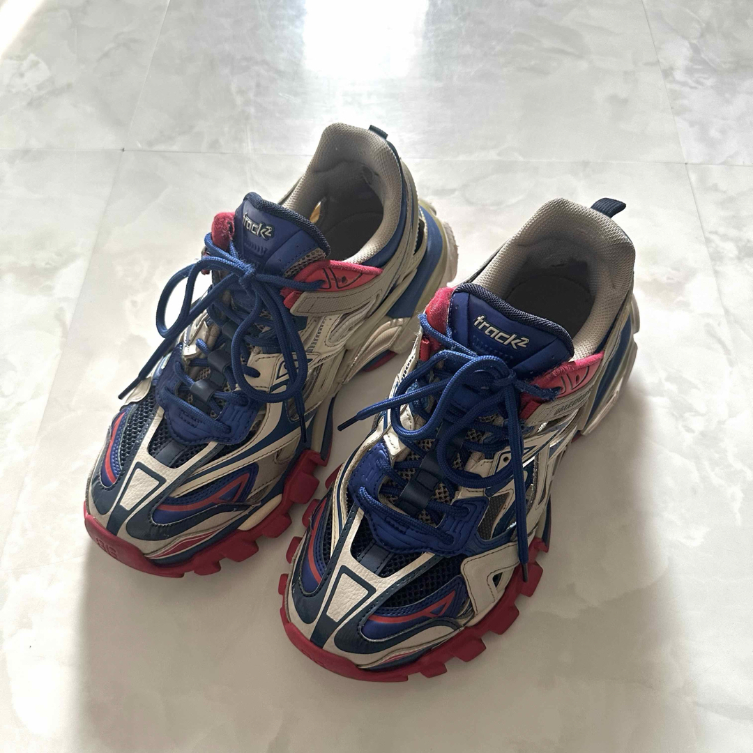 Balenciaga(バレンシアガ)の【BALENCIAGA】TRACK2 Open Metallic Sneaker メンズの靴/シューズ(スニーカー)の商品写真