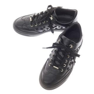 【中古】ジミーチュウ JIMMY CHOO スタースタッズ スニーカー ブラック【サイズ40】【メンズ】