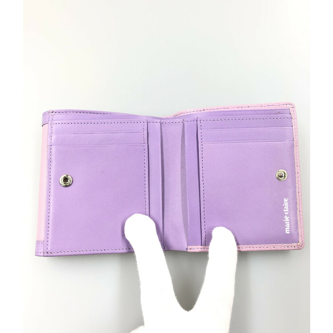 Marie Claire(マリクレール)の美品 マリクレール 二つ折り財布 Wホック レディース レディースのファッション小物(財布)の商品写真