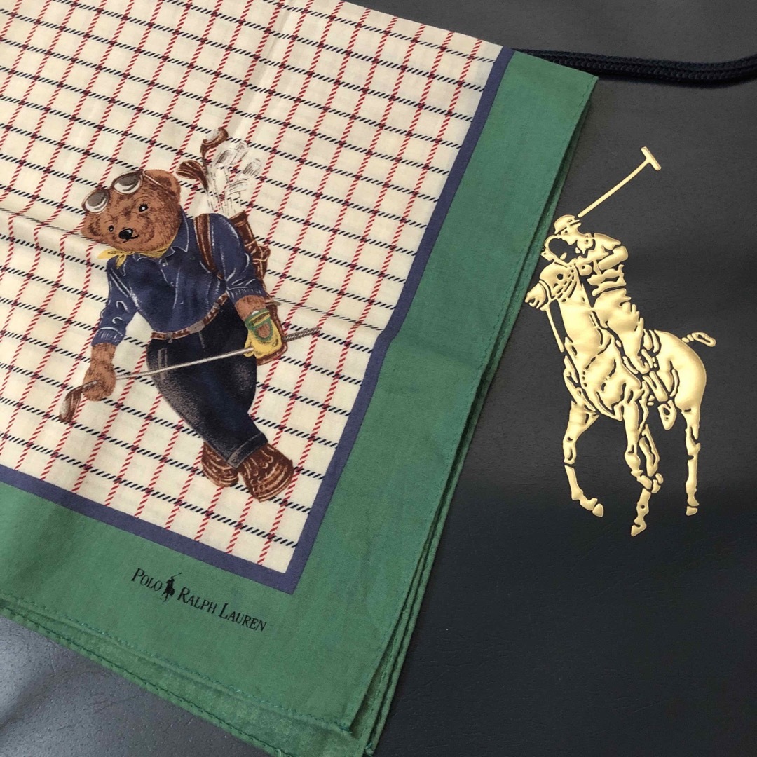 POLO RALPH LAUREN(ポロラルフローレン)のラルフローレン  ハンカチ未使用 レディースのファッション小物(ハンカチ)の商品写真