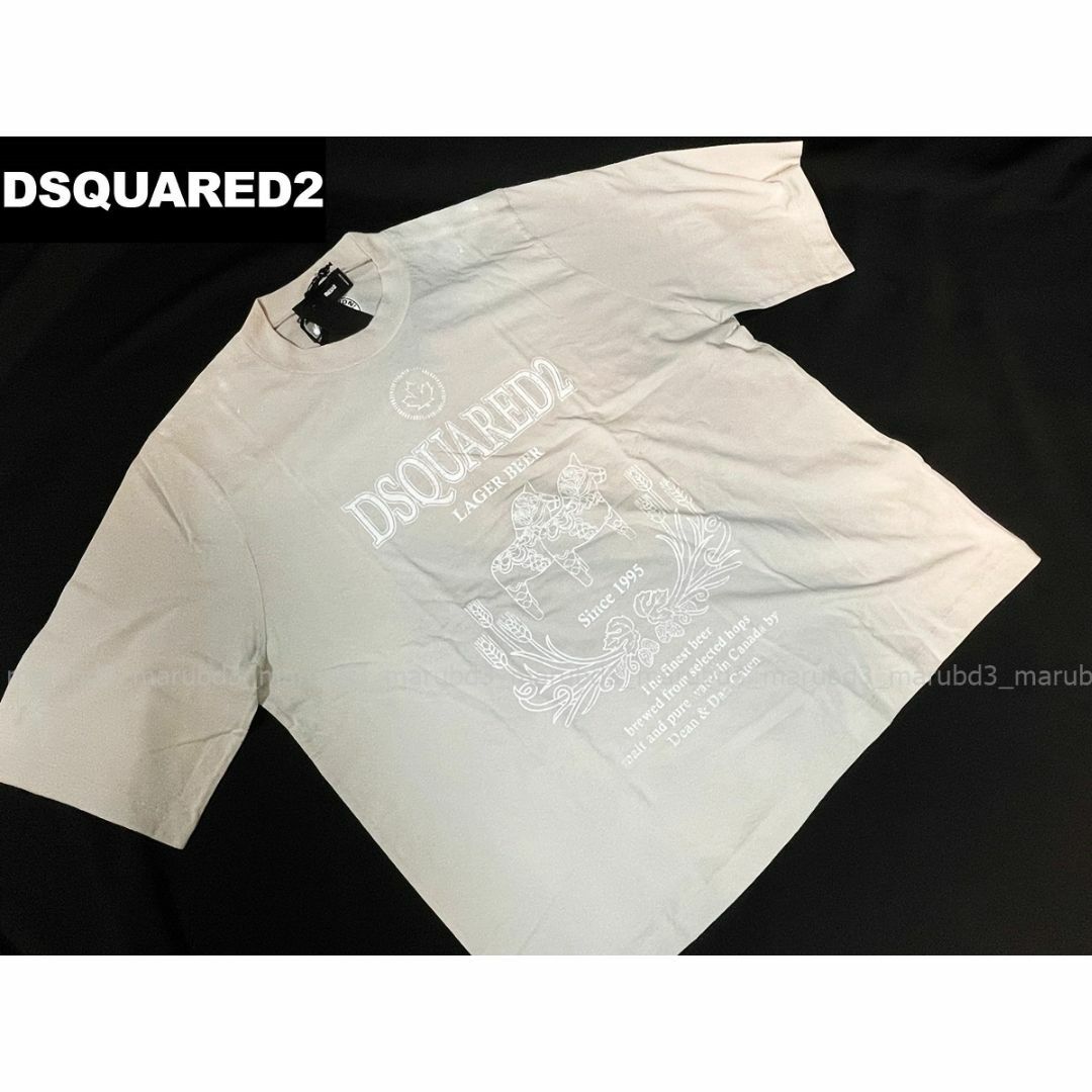 DSQUARED2(ディースクエアード)のDsquared2 BEER F.BALL TEE ディースクエアード Tシャツ メンズのトップス(Tシャツ/カットソー(半袖/袖なし))の商品写真