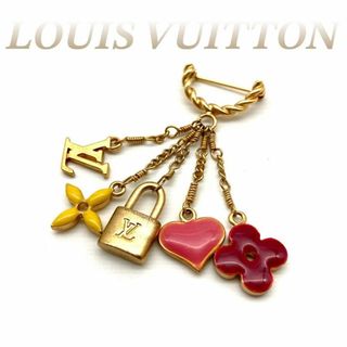 LOUIS VUITTON - ルイヴィトン ブローチ チャーム マルチカラー 多色 60410