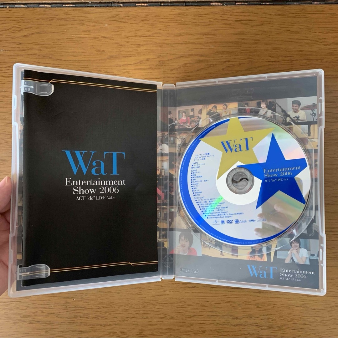 WaT DVD2枚セット エンタメ/ホビーのDVD/ブルーレイ(ミュージック)の商品写真