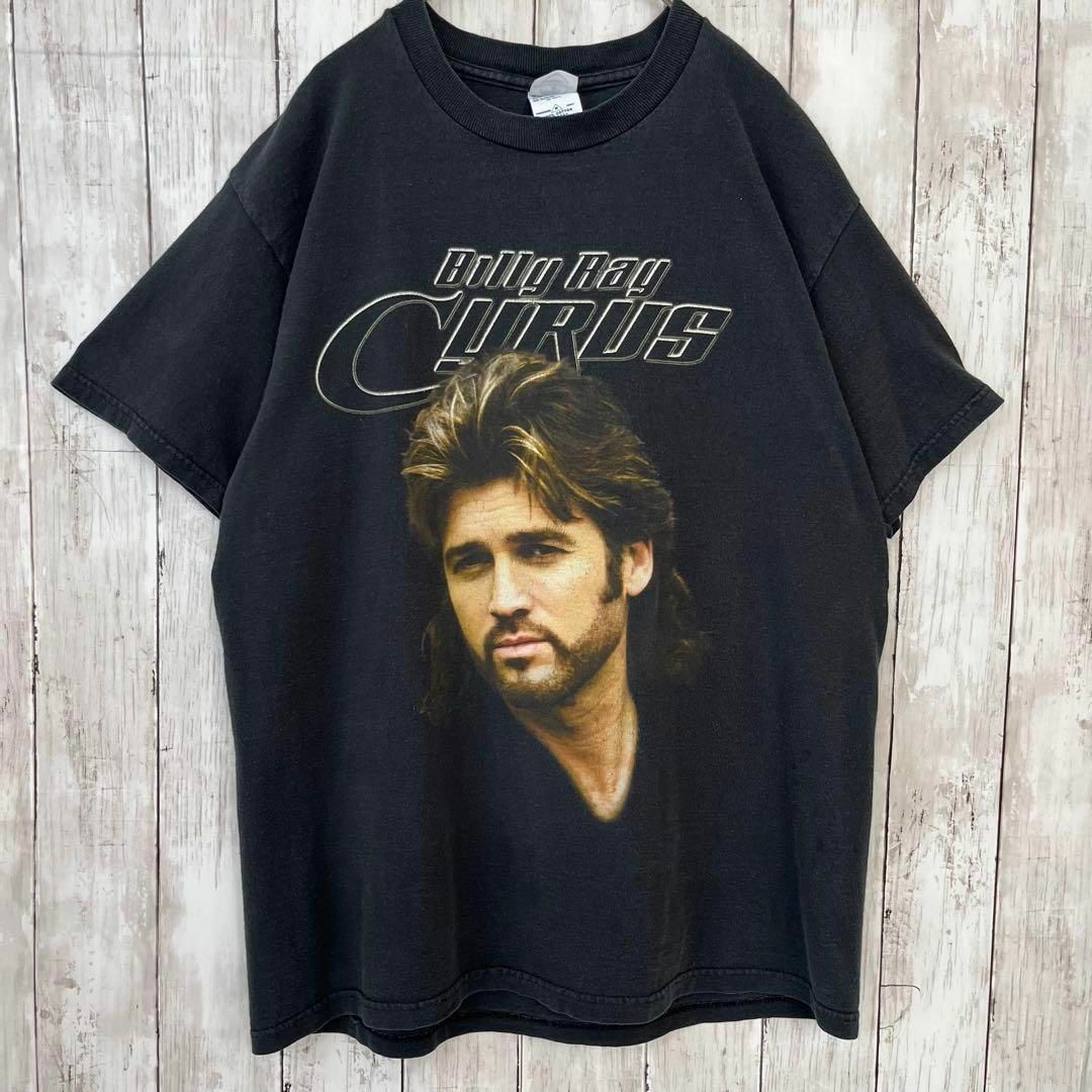 MUSIC TEE(ミュージックティー)のミュージックTシャツ古着BILLY RAY CYRUS バックプリント　サイズM メンズのトップス(Tシャツ/カットソー(半袖/袖なし))の商品写真