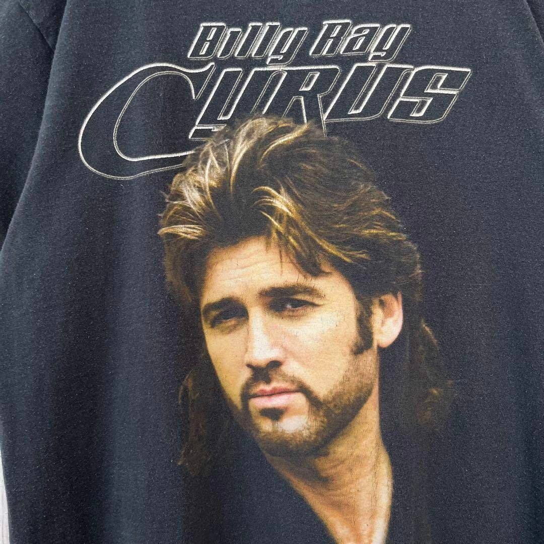 MUSIC TEE(ミュージックティー)のミュージックTシャツ古着BILLY RAY CYRUS バックプリント　サイズM メンズのトップス(Tシャツ/カットソー(半袖/袖なし))の商品写真