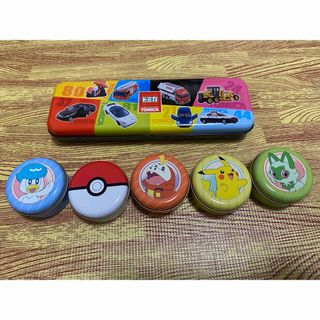 タカラトミー(Takara Tomy)のトミカ　缶ペンケース　おまけポケモン缶(ペンケース/筆箱)