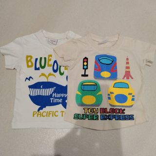 美品　80cm　Tシャツ2枚(Ｔシャツ)