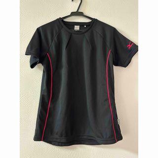 MIZUNO - ミズノ　MIZUNO スポーツウェア　Tシャツ　M ブラック　レッド　部活　ジム