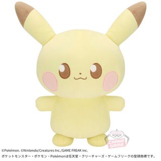 ポケモン(ポケモン)の《新品》ポケピース めちゃもふぐっとぬいぐるみ～ピカチュウ～(ぬいぐるみ)