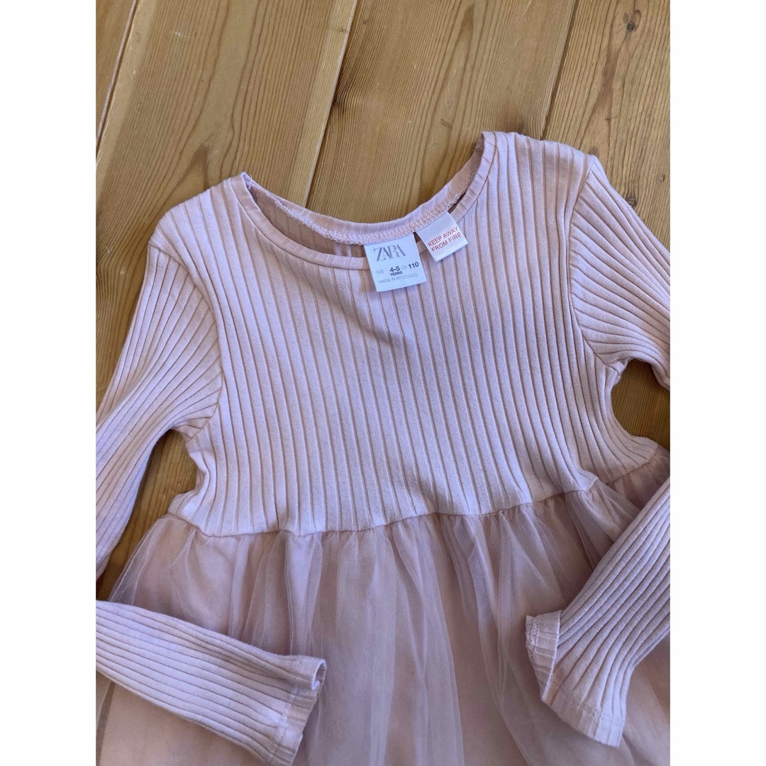 ZARA KIDS(ザラキッズ)のワンピース キッズ/ベビー/マタニティのキッズ服女の子用(90cm~)(ワンピース)の商品写真