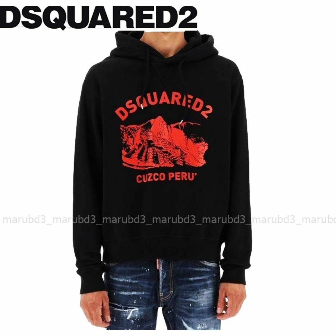 DSQUARED2(ディースクエアード)のDsquared2 CUZCO HOODIE ディースクエアード パーカー(M) メンズのトップス(パーカー)の商品写真