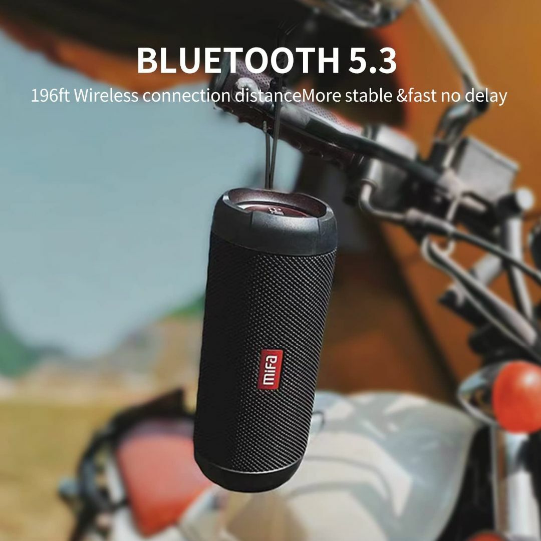 MIFA WildRod Bluetoothスピーカー 【Bluetooth5. スマホ/家電/カメラのオーディオ機器(スピーカー)の商品写真