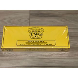 TWG ブラックティー　コットンティーバッグ15袋(茶)