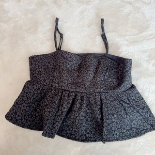 シーイン(SHEIN)のSHEIN 花柄　ビスチェ(キャミソール)