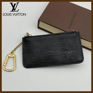 ルイヴィトン(LOUIS VUITTON)の【極美品】ルイヴィトン　コインケース　ポシェットクレ　エピ　ノワール　小銭入れ(コインケース/小銭入れ)