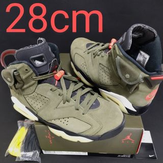 Jordan Brand（NIKE） - 28cm エアジョーダン6 レトロ ミディアム オリーブ