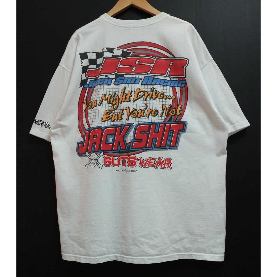 Jack Shit Racing JSR Guts Wear Tシャツ 2XL メンズのトップス(Tシャツ/カットソー(半袖/袖なし))の商品写真