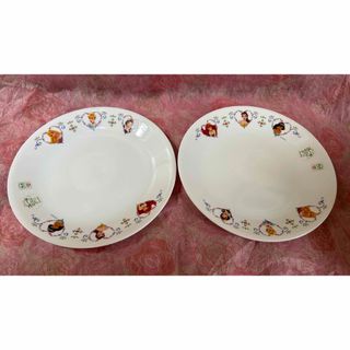 CORELLE - 新品未使用　ディズニープリンセス　コレール　プレート　約22㎝　2枚セット