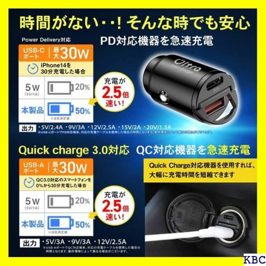 ☆ベストセラー ベルモンド シガーソケット usb カーチ B0820 345 スマホ/家電/カメラのスマホ/家電/カメラ その他(その他)の商品写真